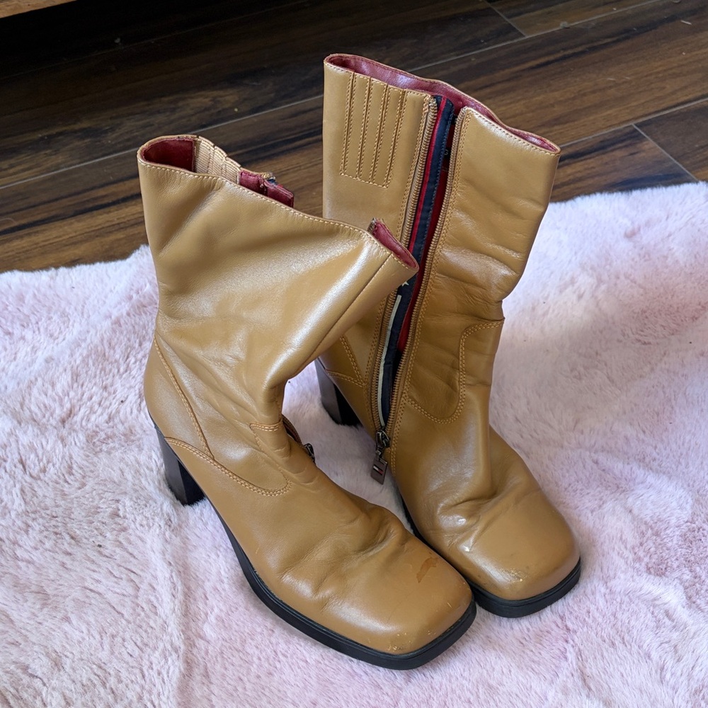 Tommy Hilfiger 90s Leather Boots